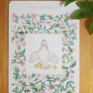 Carte - Poule de Pâques