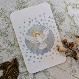 Mini carte - Saint-Esprit & myosotis