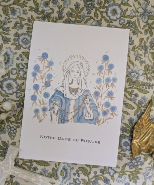 Image pieuse - ND du Rosaire