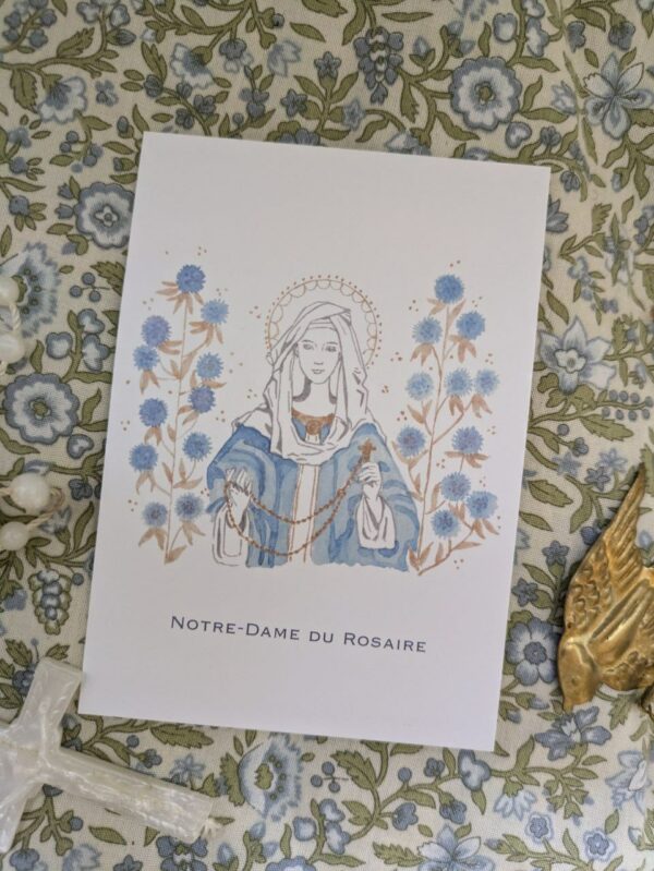 Image pieuse - ND du Rosaire