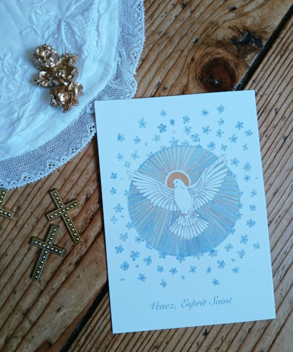 Image pieuse - Venez Esprit-Saint