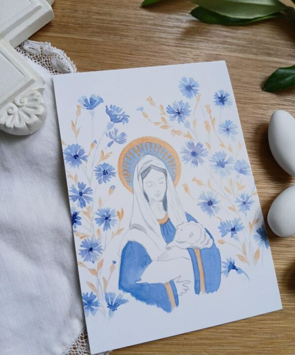 image pieuse, Vierge à l'enfant