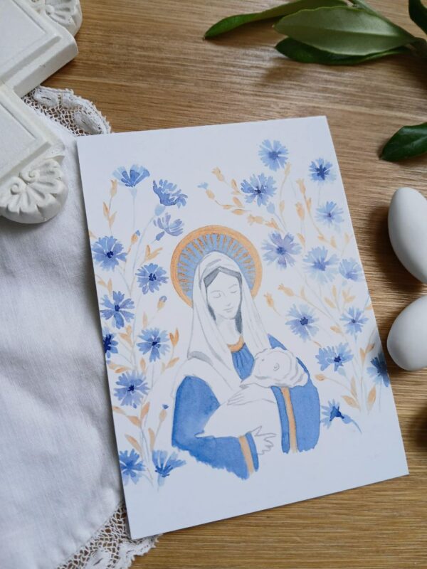 image pieuse, Vierge à l'enfant