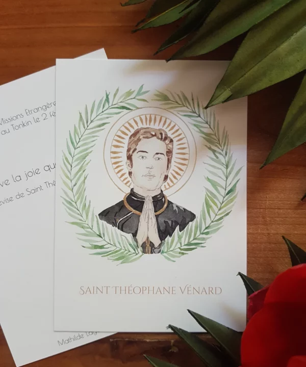 Saint Théophane Veinard - image pieuse