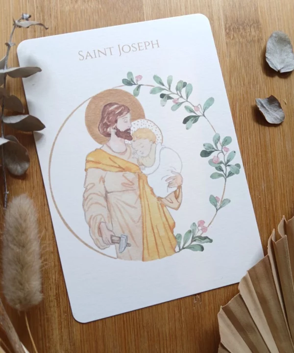 Carte Saint Joseph