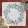 Carte - Couronne de Noël