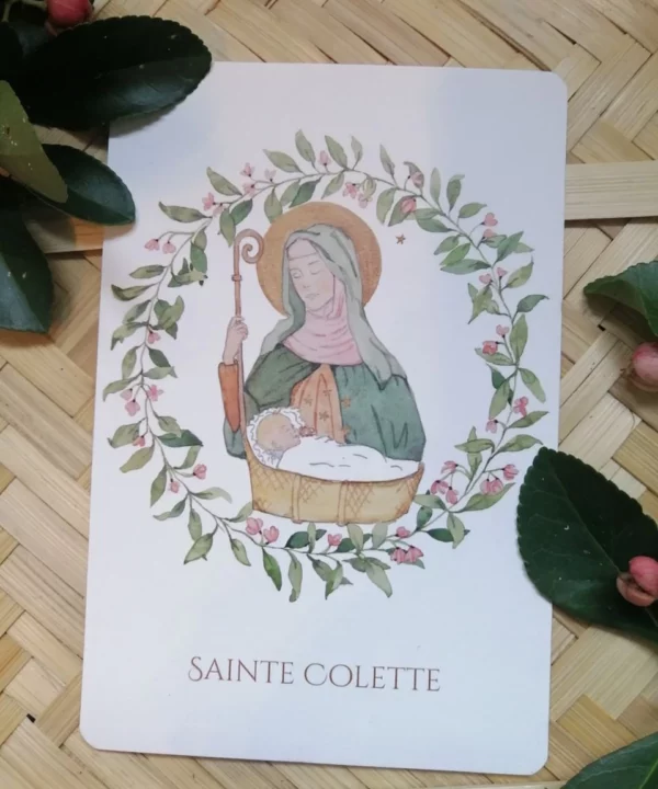 Carte- Sainte Colette