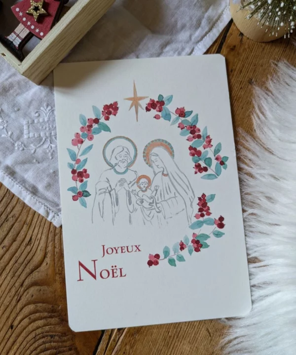 Carte La Sainte famille