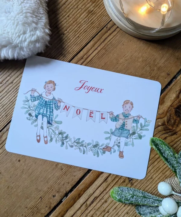 Carte - Noël d'enfance