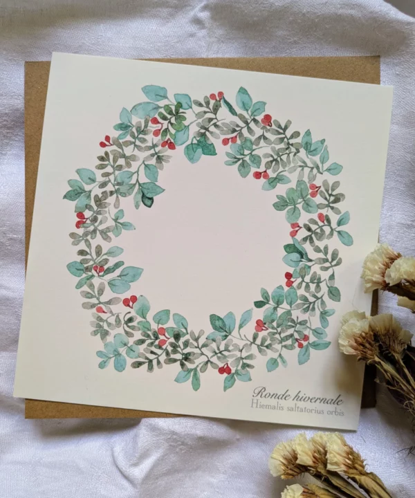 Carte Ronde hivernale