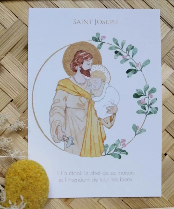 Image pieuse - Saint Joseph