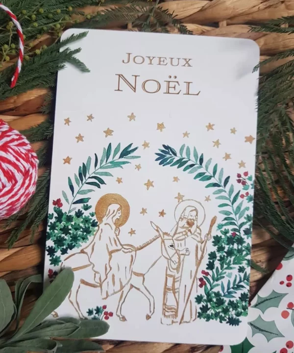 Carte Vers Bethléem