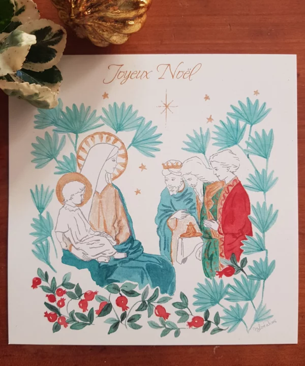 Carte - L'adoration des mages