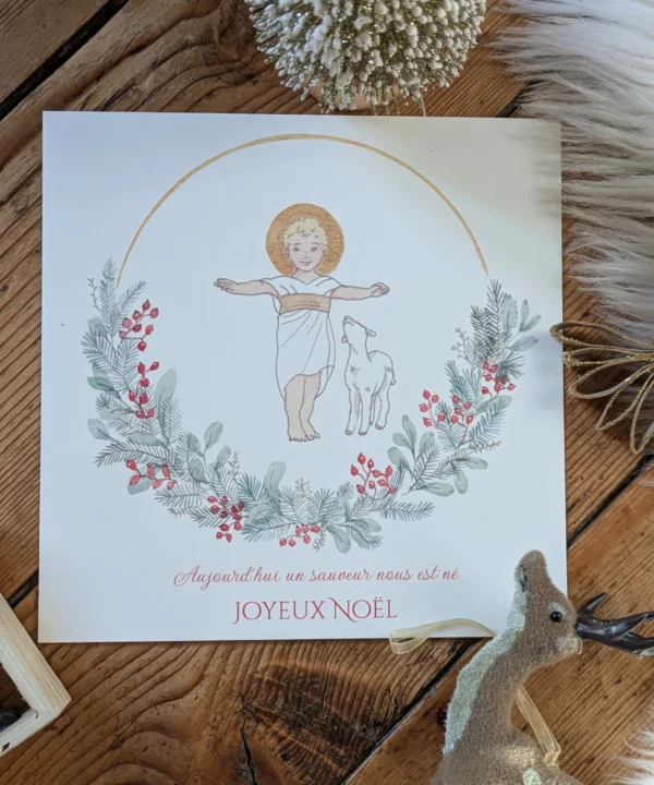 Carte - Jésus sauveur