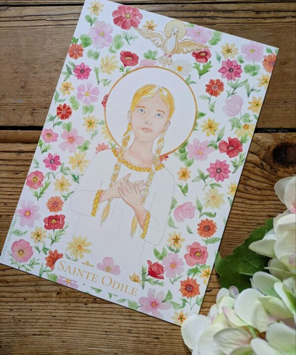 Affiche - Sainte Odile