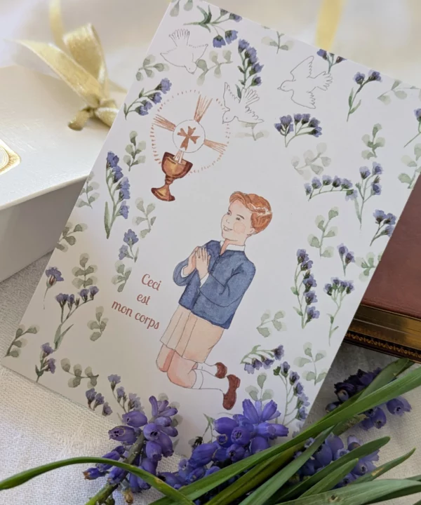 Signet de première communion pour garçon